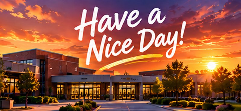 Campus Sunset background
